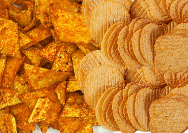 Chips Bugles y Doritos